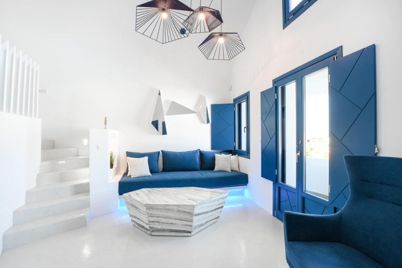 Blue White Residence Monólithos Buitenkant foto