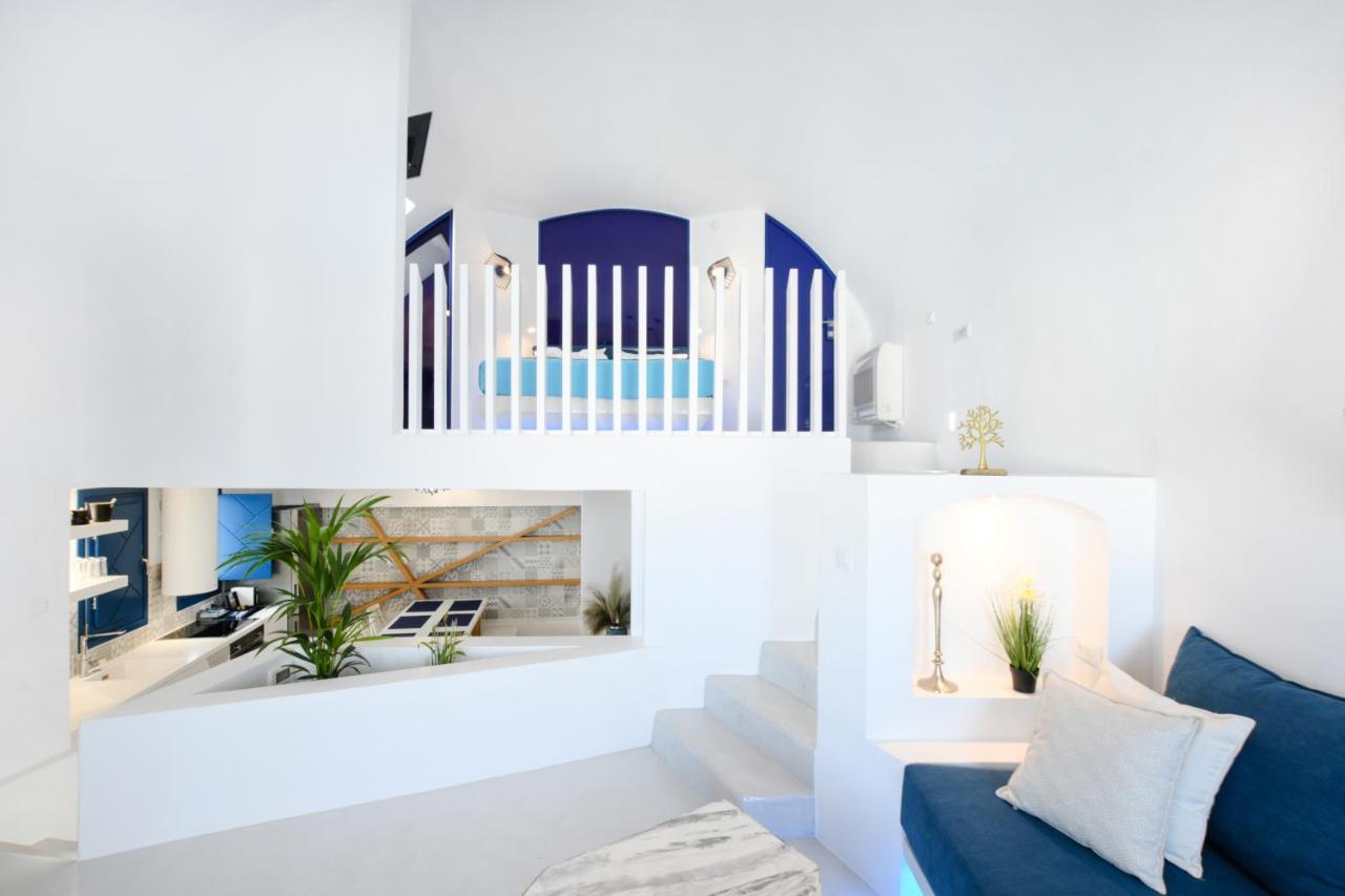 Blue White Residence Monólithos Buitenkant foto