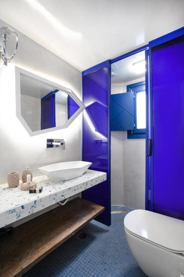 Blue White Residence Monólithos Buitenkant foto