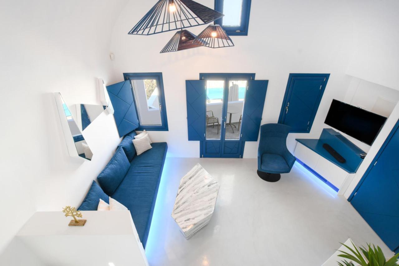 Blue White Residence Monólithos Buitenkant foto